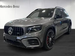 Mörkgrå (grey) Ny 2025 Mercedes GLB35 AMG Line Premium Plus SUV | 715 000 kr