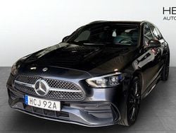 Grå (grey) Begagnad 2022 Mercedes C300e AMG Kombi | 399 900 kr (Lite dyr)