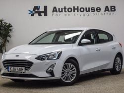 Vit Begagnad 2020 Ford Focus Titanium Halvkombi | 149 000 kr (Superpris)
