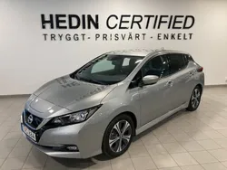 Silver Begagnad 2021 Nissan Leaf N-Connecta Halvkombi | 164 900 kr (Bra pris)