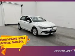 Vit Begagnad 2020 VW Golf VIII Halvkombi | 194 800 kr (Marknadspris)