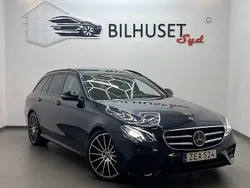 Mörkblå (blå) Begagnad 2018 Mercedes E200 AMG Kombi | 258 500 kr (Lite dyr)