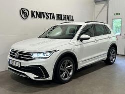 Vit Begagnad 2021 VW Tiguan R-line SUV | 289 400 kr (Marknadspris)