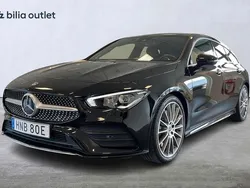 Svart Begagnad 2020 Mercedes CLA250 Shooting Brake AMG Kombi | 344 900 kr