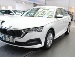 Vit Begagnad 2020 Skoda Octavia Kombi | 209 900 kr (Marknadspris)