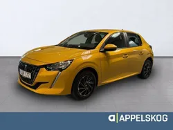 Gul Begagnad 2021 Peugeot 208 Active Halvkombi | 134 900 kr (Marknadspris)