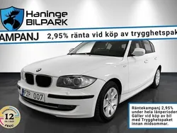 Vit Begagnad 2011 BMW 118 Halvkombi | 89 900 kr (Bra pris)