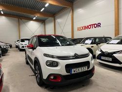 Vit Begagnad 2018 Citroën C3 Halvkombi | 79 900 kr (Marknadspris)