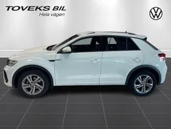 Vit (pure white) Begagnad 2024 VW T-Roc R-line SUV | 339 000 kr (Lite dyr)