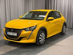 Gul Begagnad 2021 Peugeot e-208 Active Halvkombi | 156 800 kr (Bra pris)