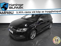 Svart Begagnad 2017 VW Polo R-line Halvkombi | 109 900 kr (Marknadspris)