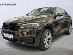 Brun (pyritbrun metallic) Begagnad 2017 BMW X6 M Sport SUV | 454 900 kr (Dyr)