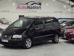 Svart Begagnad 2008 VW Sharan Freestyle Minibuss | 49 900 kr