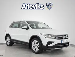 Vit Begagnad 2022 VW Tiguan Elegance SUV | 314 900 kr (Bra pris)