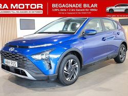Blå Begagnad 2023 Hyundai Bayon Essential SUV | 194 800 kr (Marknadspris)