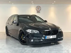 Svart Begagnad 2013 BMW 525 Kombi | 144 900 kr (Marknadspris)