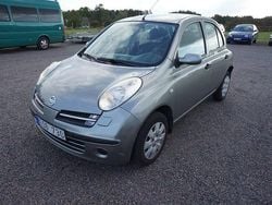 Mörkgrå (grå metallic) Begagnad 2007 Nissan Micra Halvkombi | 29 900 kr (Lite dyr)