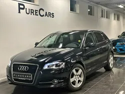 Svart Begagnad 2012 Audi A3 Sportback Ambition Halvkombi | 129 900 kr (Marknadspris)