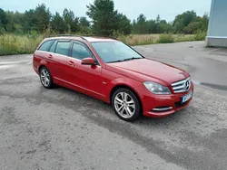 Röd Begagnad 2012 Mercedes C180 Avantgarde Kombi | 85 000 kr (Bra pris)