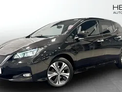 Svart Begagnad 2021 Nissan Leaf N-Connecta Halvkombi | 189 900 kr (Bra pris)