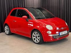 Röd Begagnad 2014 Fiat 500 Halvkombi | 59 500 kr (Marknadspris)
