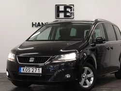 Svart Begagnad 2015 Seat Alhambra 4Drive Minibuss | 119 900 kr (Bra pris)