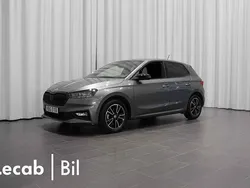 Grå (graphite grey metallic) Begagnad 2024 Skoda Fabia Monte Carlo Halvkombi | 229 500 kr (Marknadspris)