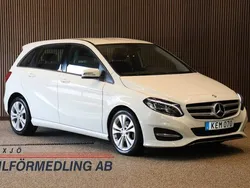 Vit Begagnad 2016 Mercedes B200 Urban Minibuss | 159 000 kr (Bra pris)