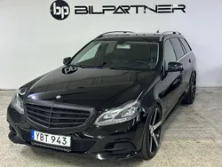 Svart Begagnad 2016 Mercedes E220 Kombi | 99 900 kr