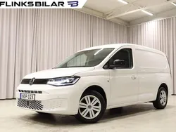Vit Begagnad 2021 VW Caddy Maxi Minibuss | 299 900 kr (Dyr)