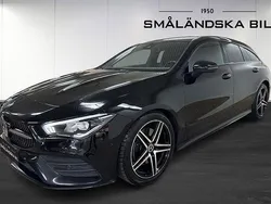 Svart Begagnad 2020 Mercedes CLA220 Shooting Brake AMG Kombi | 259 000 kr