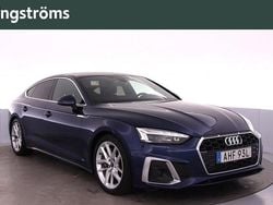 Blå Begagnad 2021 Audi A5 Sportback S-Line Halvkombi | 239 000 kr (Superpris)