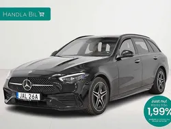 Svart Begagnad 2023 Mercedes C300e AMG Kombi | 489 900 kr (Dyr)