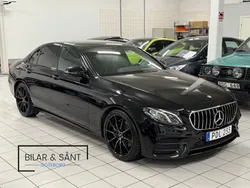 Svart Begagnad 2016 Mercedes E220 AMG line Sedan | 269 900 kr (Marknadspris)