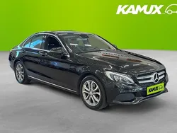 Svart Begagnad 2016 Mercedes C220 Avantgarde Sedan | 199 800 kr (Bra pris)
