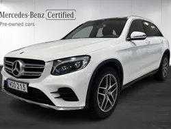 Vit (white) Begagnad 2019 Mercedes GLC220 AMG SUV | 339 900 kr (Marknadspris)
