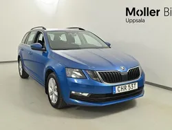 Blå Begagnad 2019 Skoda Octavia Ambition Kombi | 144 900 kr (Bra pris)