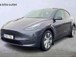 Grå Begagnad 2022 Tesla Model Y Long Range AWD SUV | 419 900 kr (Marknadspris)
