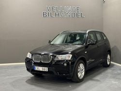 Svart Begagnad 2011 BMW X3 SUV | 124 900 kr (Marknadspris)