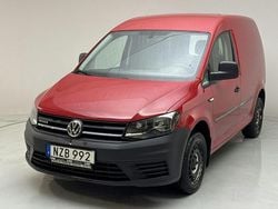 Röd Begagnad 2017 VW Caddy Minibuss | 99 000 kr (Superpris)