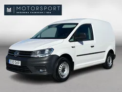 Vit (vit solid) Begagnad 2020 VW Caddy Minibuss | 169 900 kr (Bra pris)