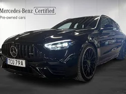 Svart Begagnad 2023 Mercedes C63 S E Performance AMG Kombi | 929 000 kr
