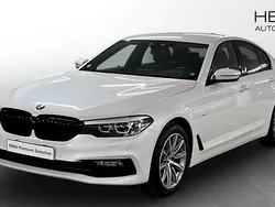 Vit Begagnad 2017 BMW 520 Sport Line Sedan | 289 700 kr (Marknadspris)