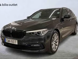 Grå Begagnad 2018 BMW 520 Kombi | 278 900 kr (Marknadspris)