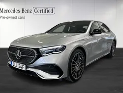 Silver Begagnad 2025 Mercedes E300 AMG Line Premium Sedan | 769 900 kr (Dyr)