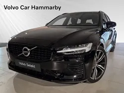 Svart Begagnad 2021 Volvo V60 R-Design Kombi | 448 000 kr (Lite dyr)