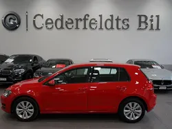 Röd Begagnad 2014 VW Golf VII Halvkombi | 99 800 kr (Marknadspris)