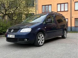 Blå Begagnad 2008 VW Caddy Maxi Minibuss | 49 000 kr (Lite dyr)