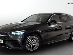 Grå (grey) Begagnad 2022 Mercedes C300e AMG line Kombi | 379 900 kr (Dyr)