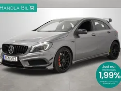 Mörkgrå Begagnad 2014 Mercedes A45 AMG AMG Halvkombi | 249 900 kr (Marknadspris)